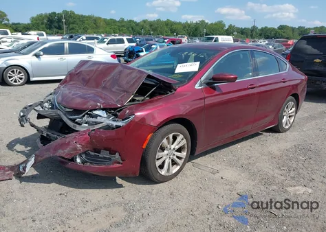 2015 Chrysler 200 Limited z USA, uszkodzony, nr VIN 1C3CCCAB0FN581828